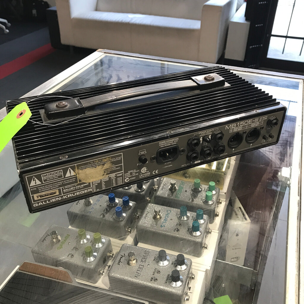 Consignment/Used Gallien Krueger MB-150E-III Head