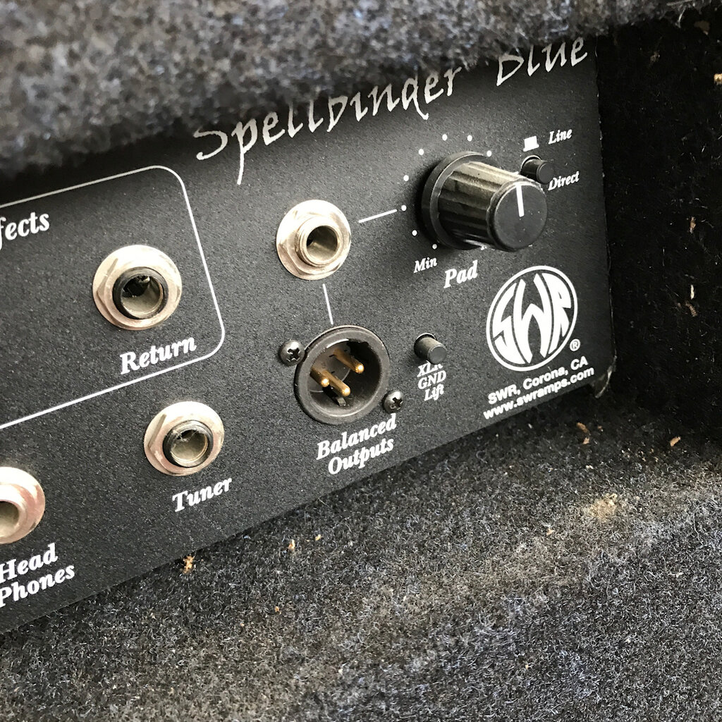 SWR Consignment Used - SWR Spellbinder Blue Combo Bass Amp