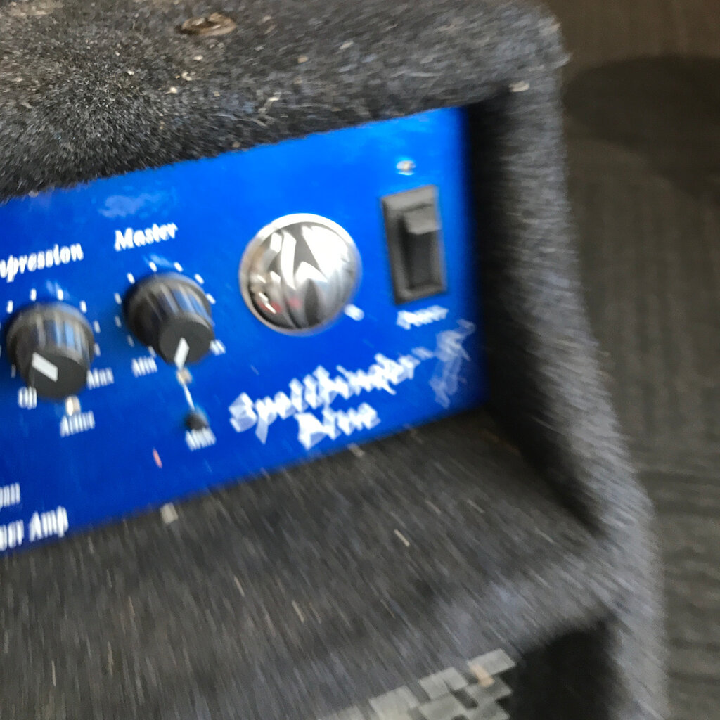 SWR Consignment Used - SWR Spellbinder Blue Combo Bass Amp
