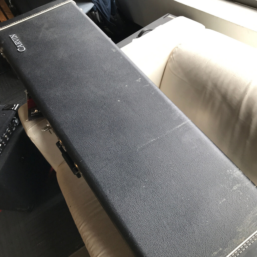 Fender Consignment/Used - Carvin  AC50 Bass Guitar - Semi-Acoustic, Stripped Koa, Piezo, made in USA