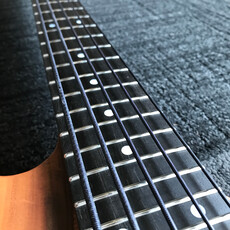 Fender Consignment/Used - Carvin  AC50 Bass Guitar - Semi-Acoustic, Stripped Koa, Piezo, made in USA