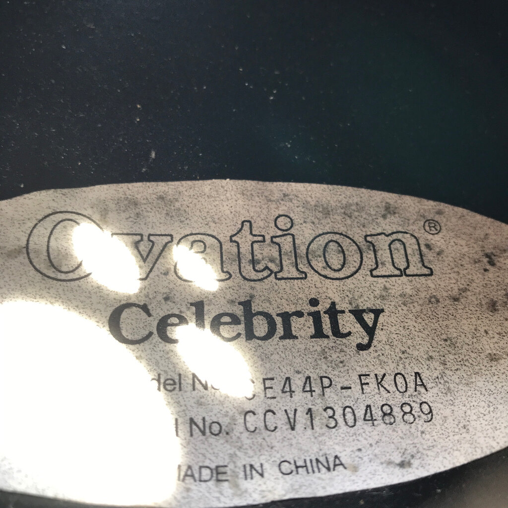 Consignment/Used Ovation Celebrity CE44P-FKOA w/Case
