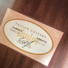 Taylor Guitars Consignment/Used Taylor Academy A12 w/Gig Bag