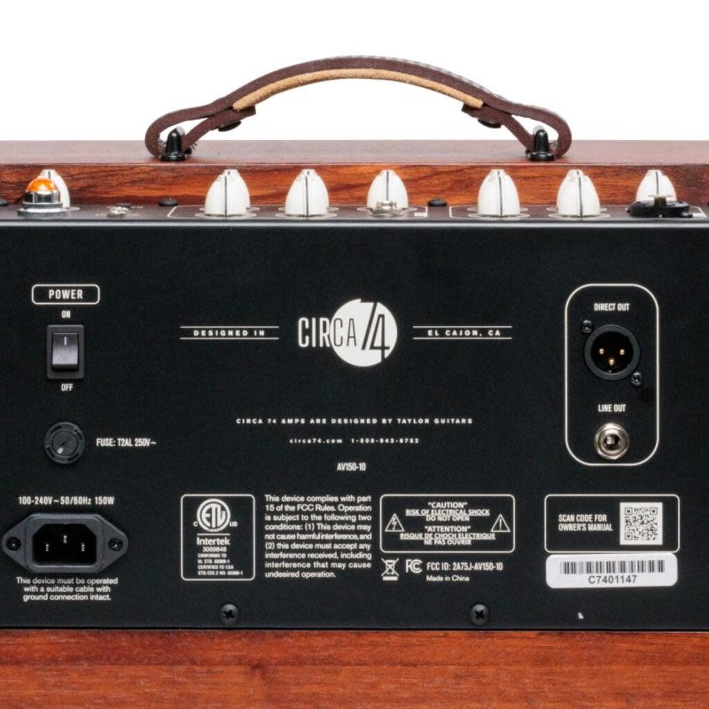 Taylor Guitars Taylor Circa 74 AV150-10 Acoustic Amplifier and Vocal System Mahogany w/Stand