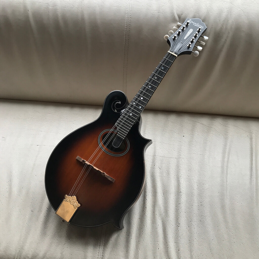 Epiphone Consignment/Used Epiphone Masterbuilt MM-40VSNH F- STYLE Mandolin