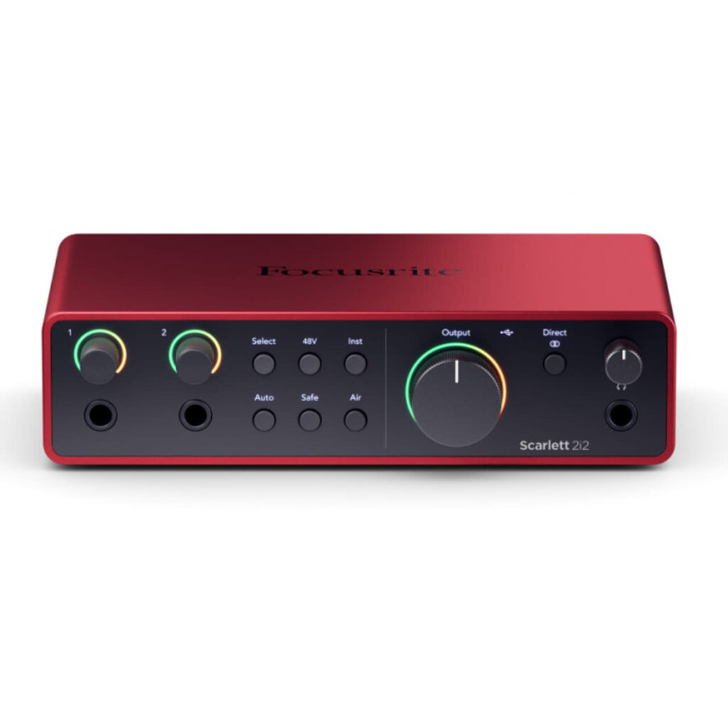 focusrite Focusrite Scarlett 2i2 USB-C Audio Interface 4th Gen