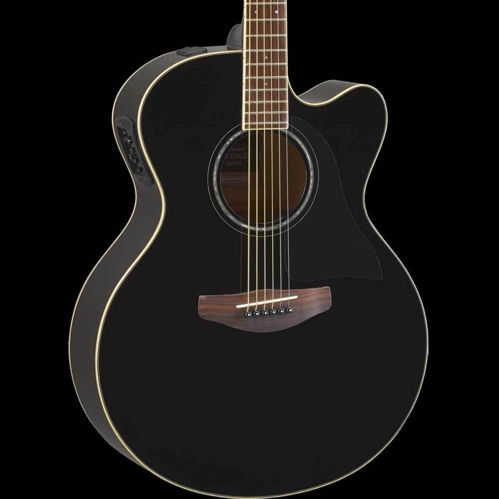 Yamaha Yamaha CPX600 BL Electric Acoustic Guitar Black