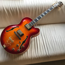 PRS Consignmen/Used Ibanez AF155-AWB Artstar Hollowbody w/Case