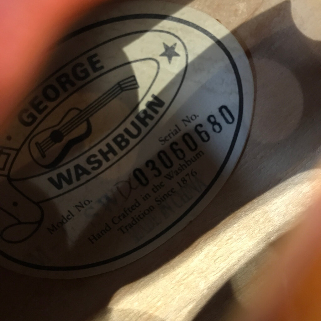 Consignment/Used Washburn M-I-SW Mandolin w/Case