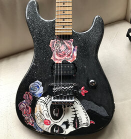 Consignment / Used Custom Hand Painted Day of the Dead Kramer Clone