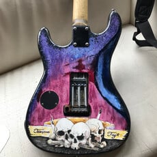 Consignment / Used Custom Hand Painted Day of the Dead Kramer Clone