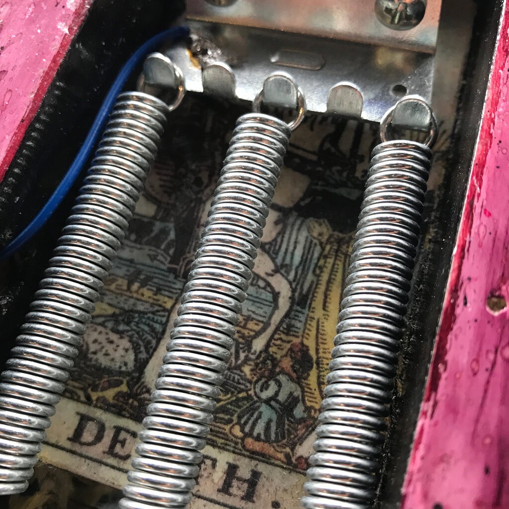 Consignment / Used Custom Hand Painted Day of the Dead Kramer Clone