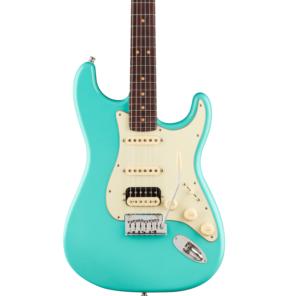 Fender Fender American Ultra Luxe Vintage 60's Stratocaster HSS RW - Seafoam Green