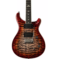 PRS PRS SE Custom 24-08 Quilt - Charcoal  Cherry Burst