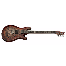 PRS PRS SE Custom 24-08 Quilt - Charcoal  Cherry Burst