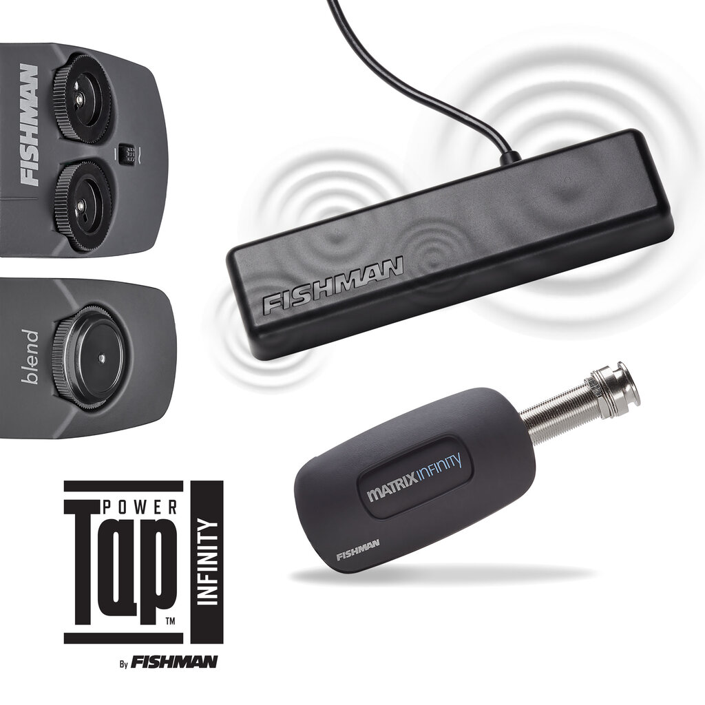 Fishman PowerTap Infinity (Body Sensor w/ Undersaddle PU,Split)