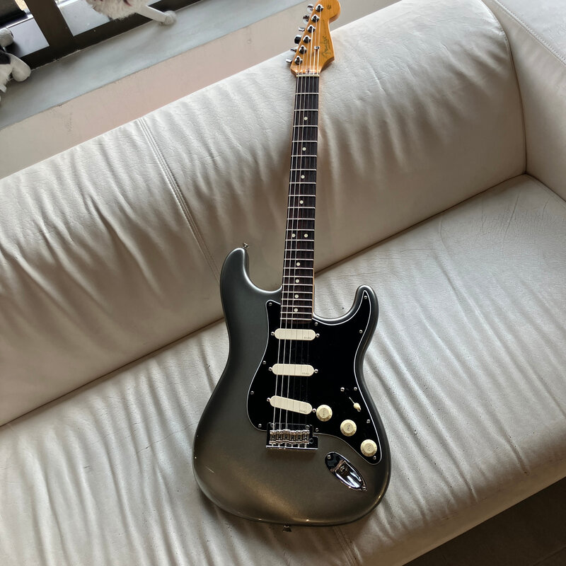 Consignment/Used Fender Pro II Stratocaster Mercury w/EMG pickups /w/Case