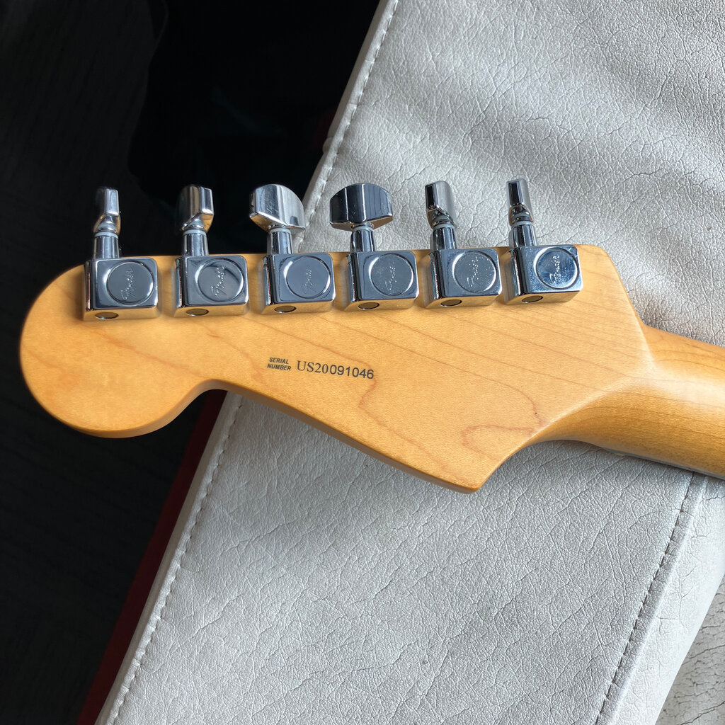 Consignment/Used Fender Pro II Stratocaster Mercury w/EMG pickups /w/Case