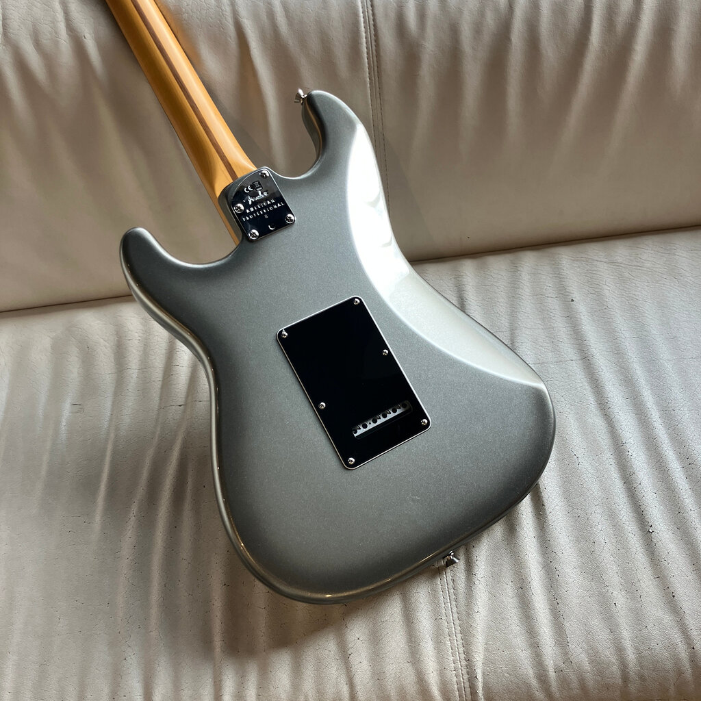 Consignment/Used Fender Pro II Stratocaster Mercury w/EMG pickups /w/Case
