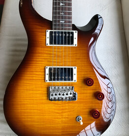 PRS Consignment/Used PRS SE DGT Birds McCarty Tobacco Sunburst