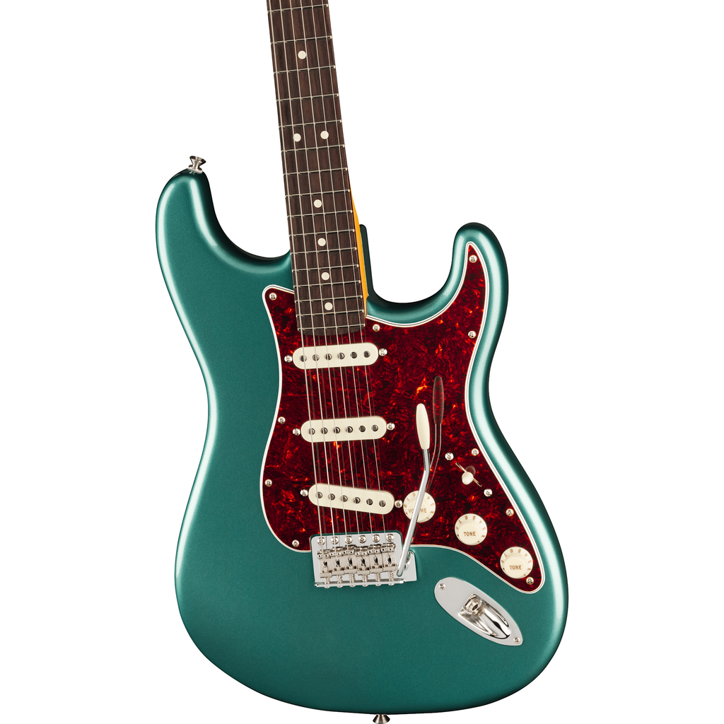 Fender Fender American Professional Classic Stratocaster, RW, Faded Sherwood Green Metallic