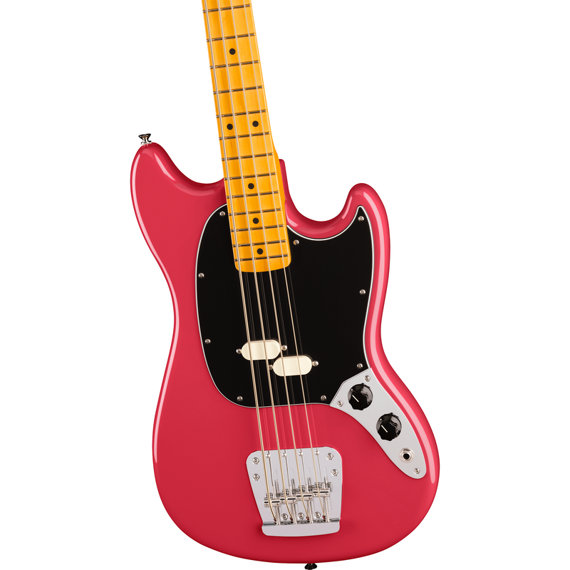 Fender Fender American Professional Classic Mustang Bass, MP,  Faded Dakota Red
