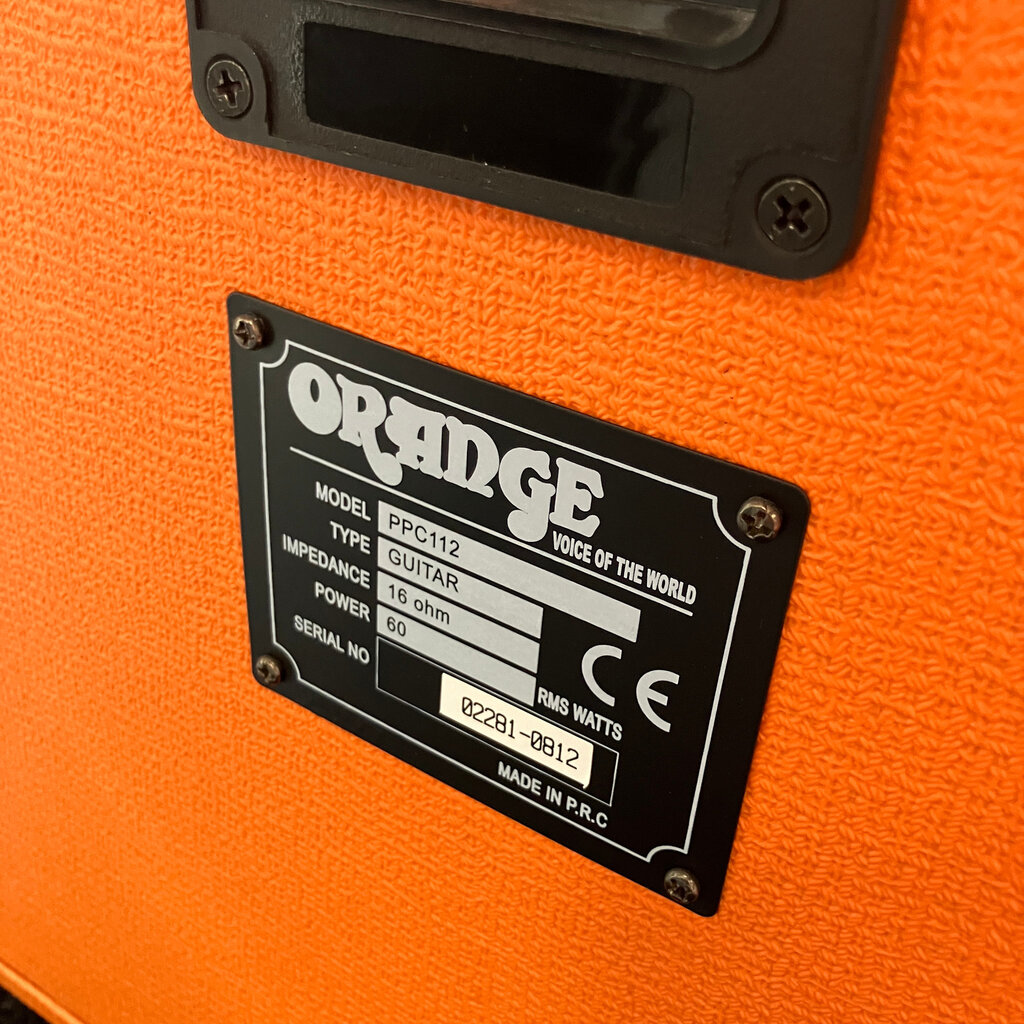Consignment/Used Orange OR15 and PPC112