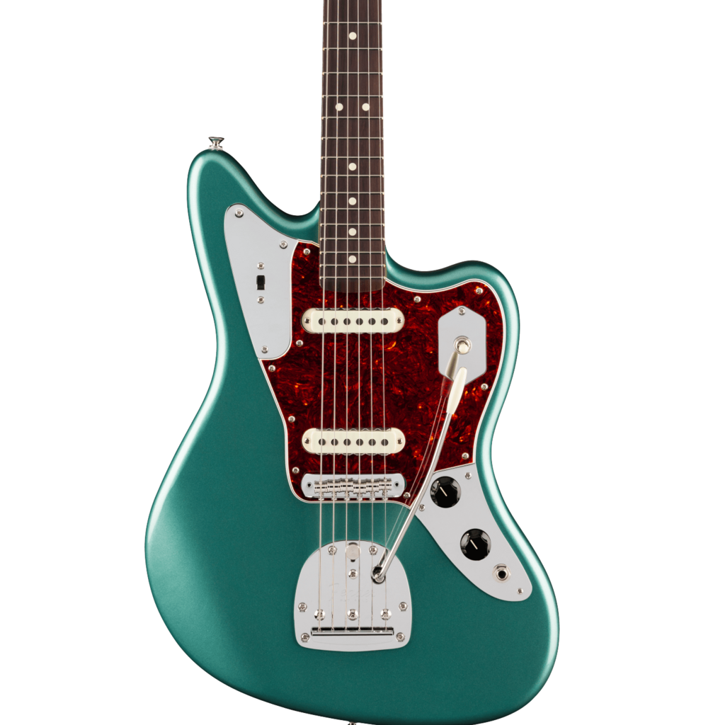 Fender Fender American Professional Classic Jaguar, RW,  Faded Sherwood Green Metallic