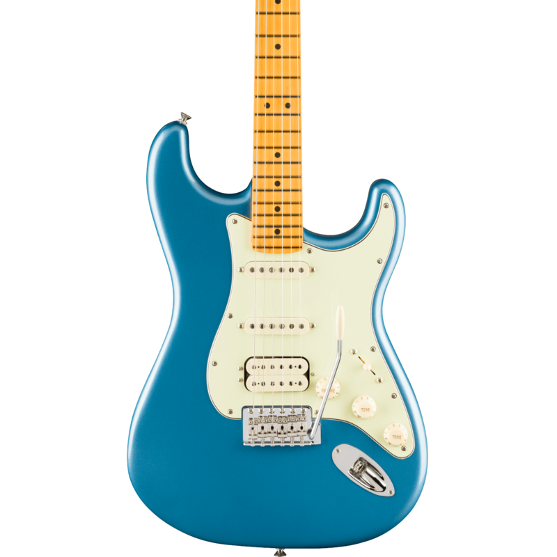 Fender Fender American Professional Classic Stratocaster HSS, MP,  Faded Lake Placid Blue