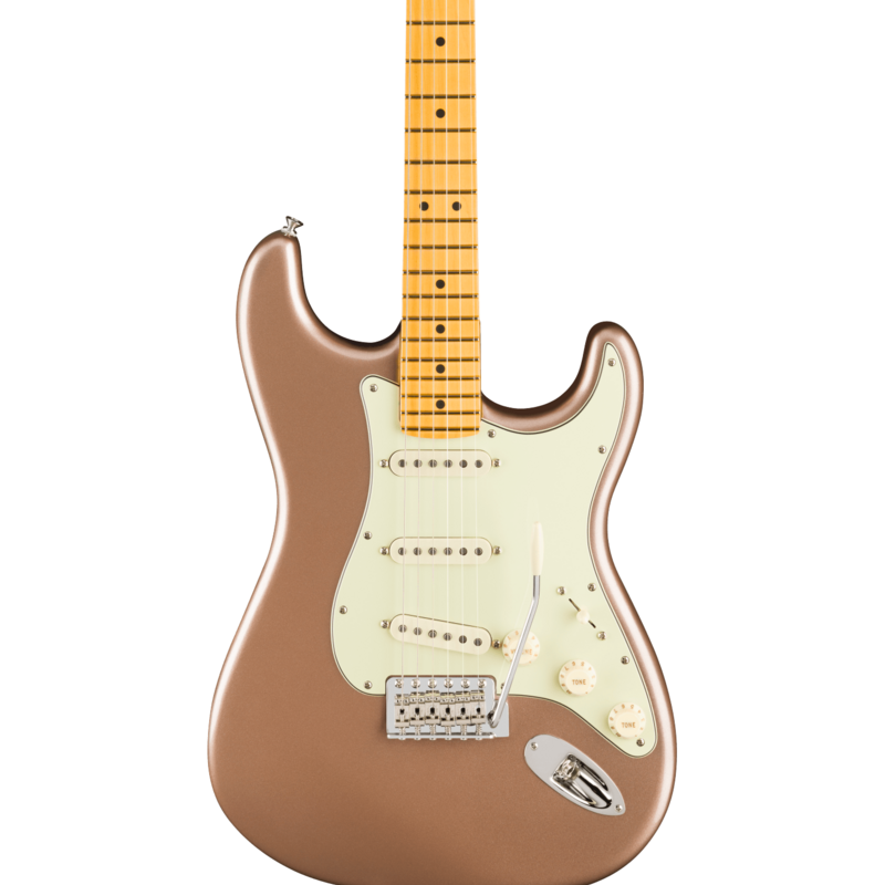 Fender Fender American Professional Classic Stratocaster, MP,  Faded Firemist Gold