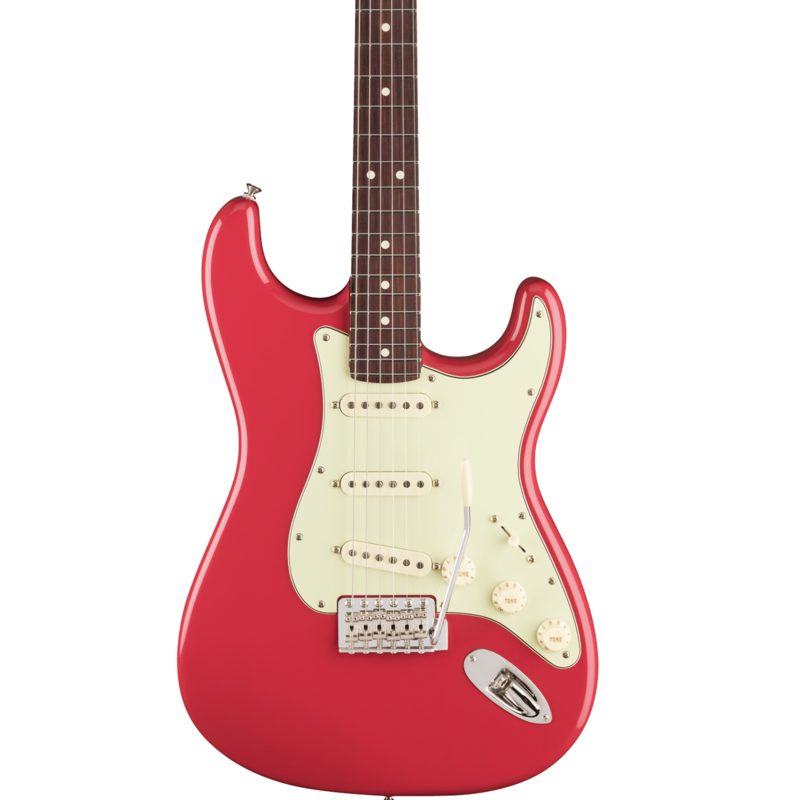 Fender Fender American Professional Classic Stratocaster, RW, Faded Dakota Red
