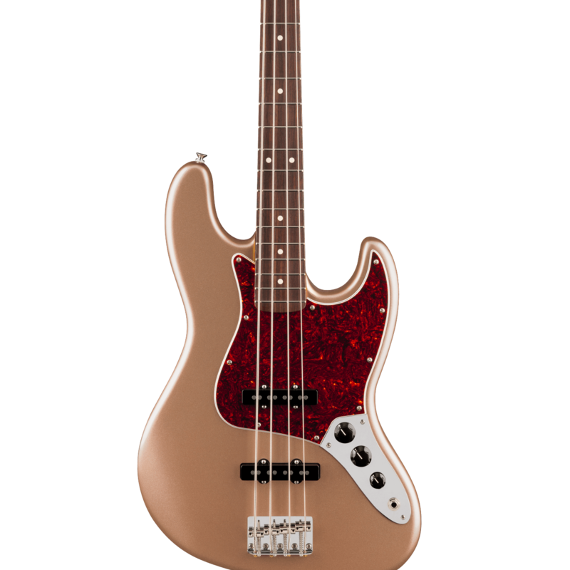 Fender Fender American Professional Classic Jazz Bass, RW,  Faded Firemist Gold