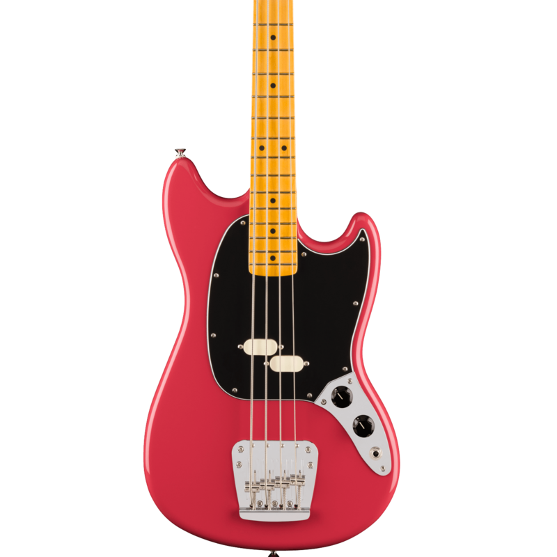 Fender Fender American Professional Classic Mustang Bass, MP,  Faded Dakota Red