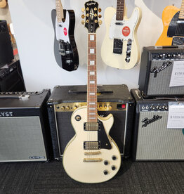 Epiphone Consignment/Used Epiphone Les Paul Custom - White