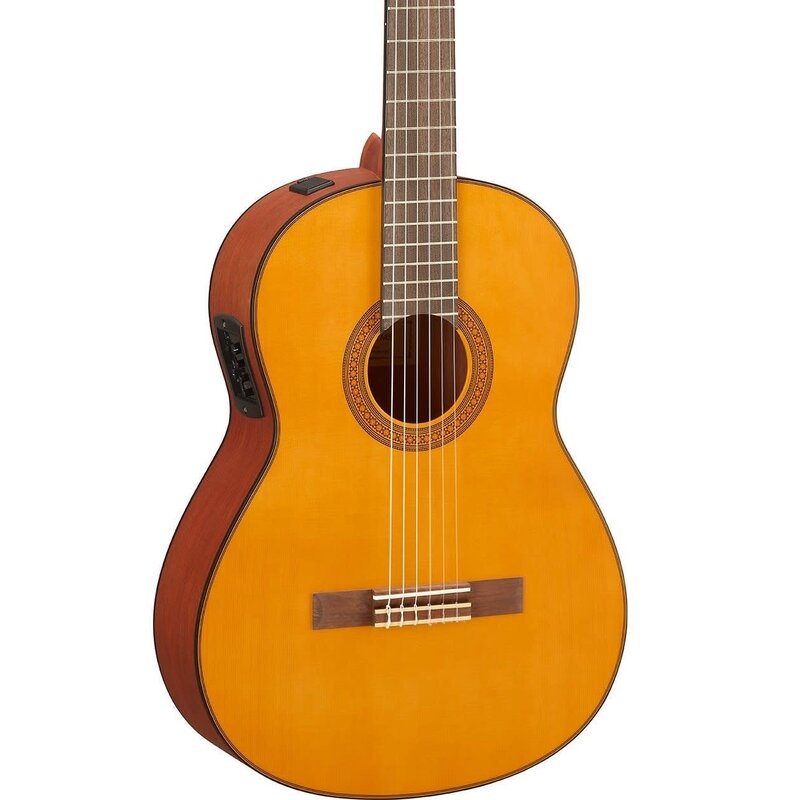 Yamaha Yamaha CGX122MC Classical Guitar w/Pick Up