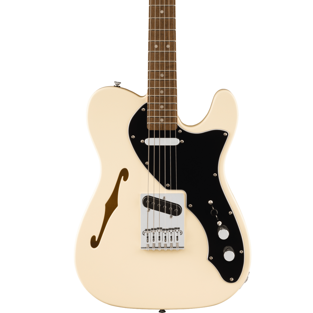 Fender Fender Squier Affinity Telecaster Thinline LF, Olympic White