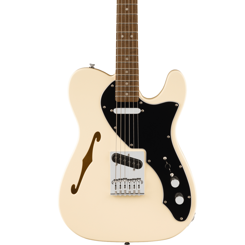 Fender Fender Squier Affinity Telecaster Thinline LF, Olympic White