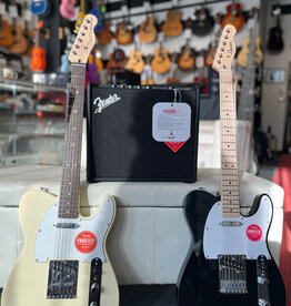 Fender Fender Squier Sonic Electric Guitar Bundle w/Mustang LT25 Amplifier