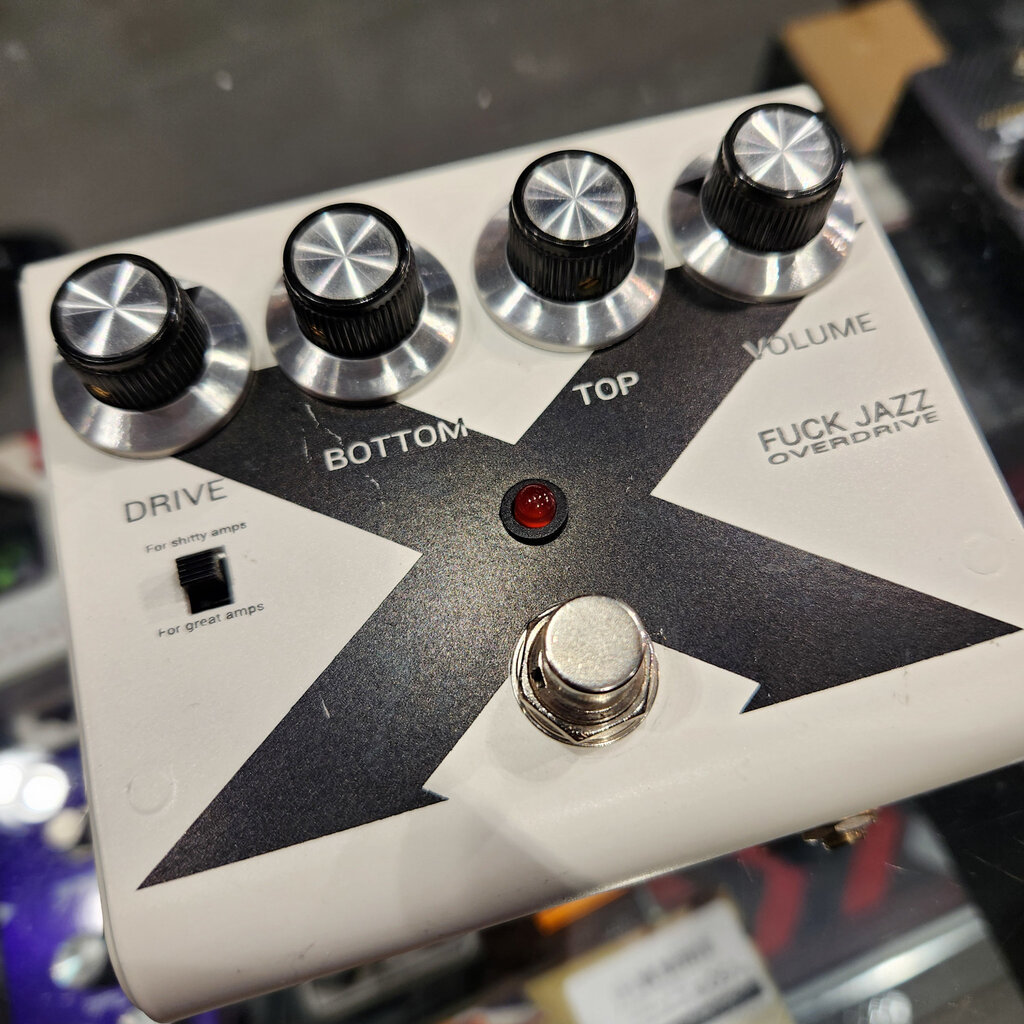 LAA Custom Consignment LAA custom  PHIL X F*** JAZZ OVERDRIVE Pedal Signed by Phil X