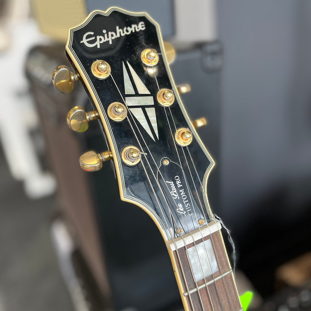 Epiphone Used Epiphone Les Paul Custom Pro - Black