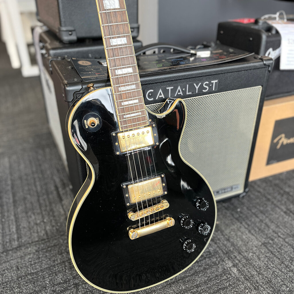 Epiphone Used Epiphone Les Paul Custom Pro - Black