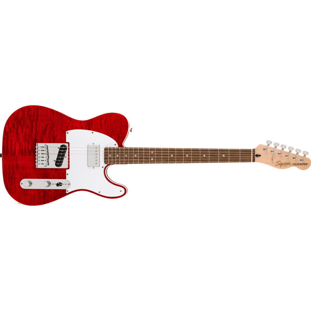 Fender Fender Squier Affinity Series Tele FMT SH - Crimsen Red Transparent