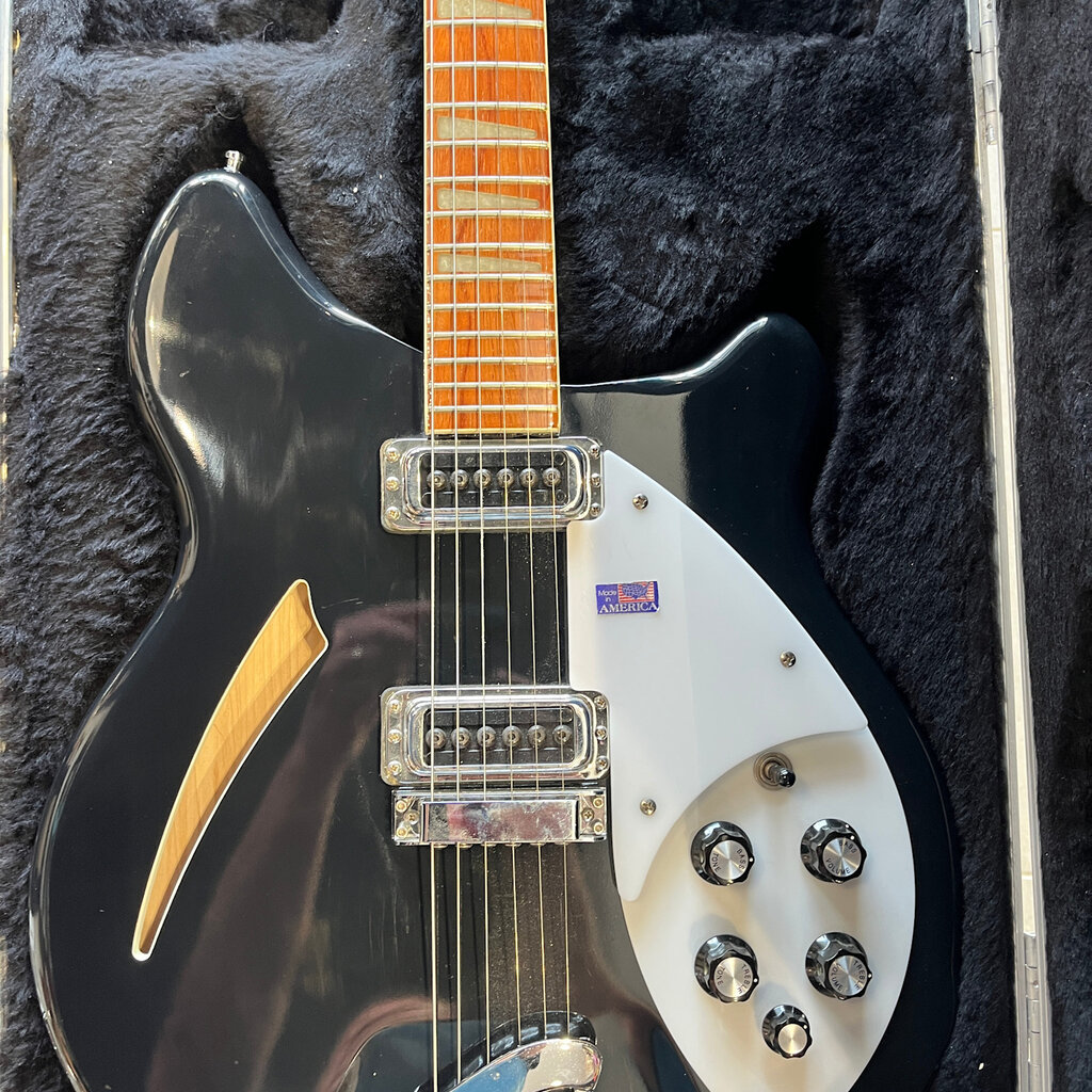 Consignment/Used Rickenbacker 620 Black w/Custom Case