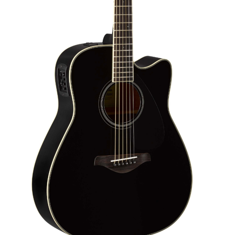 Yamaha Yamaha FGX820C Acoustic/Electric - Black