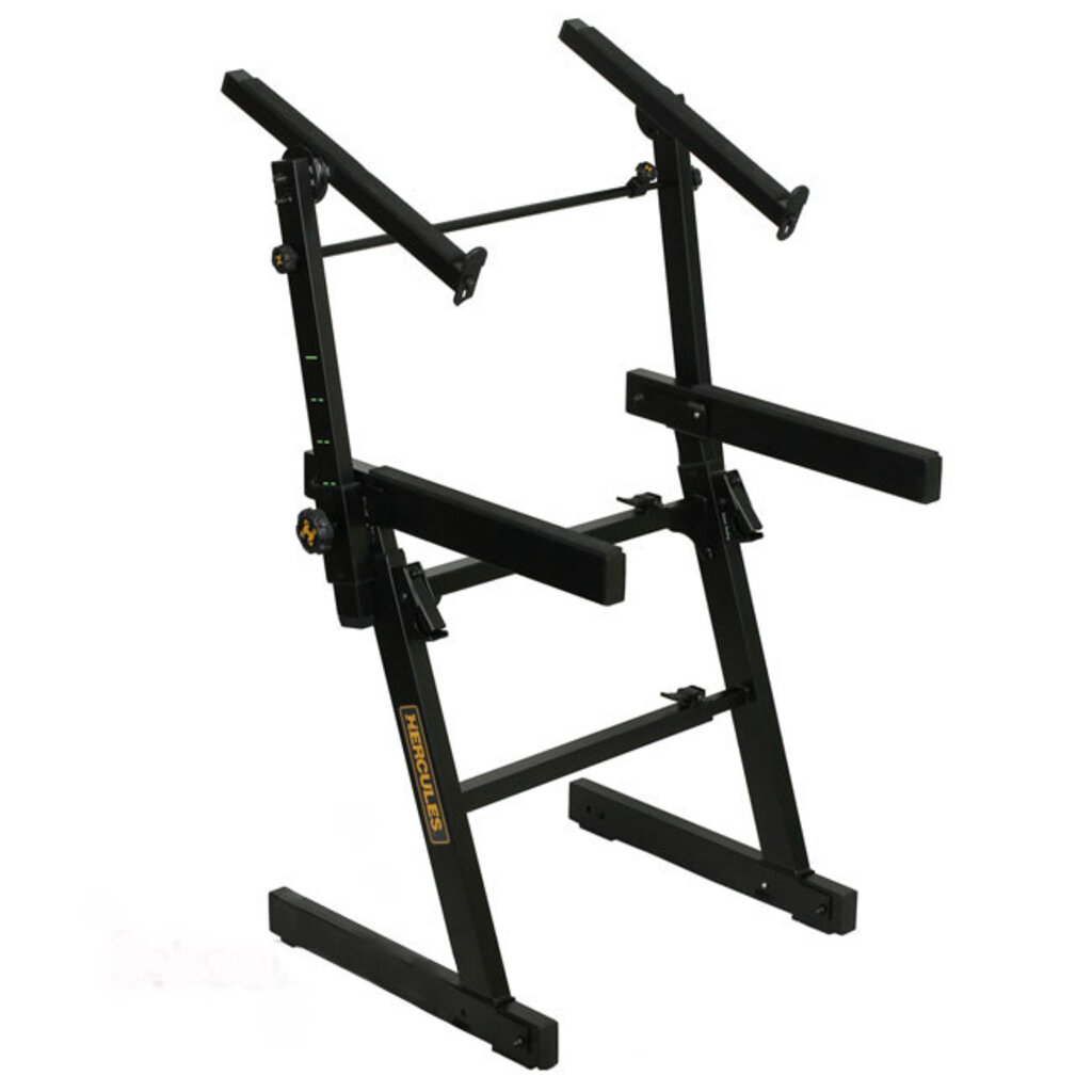 Hercules KS410B AutoLock Z-Keyboard Stand w/Tier