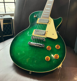 Consignment/Used Epiphone Les Paul Standard - Limited Edition Trans Green w/Case 1996