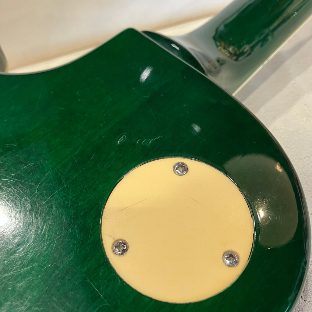 Consignment/Used Epiphone Les Paul Standard - Limited Edition Trans Green w/Case 1996