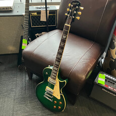 Consignment/Used Epiphone Les Paul Standard - Limited Edition Trans Green w/Case 1996