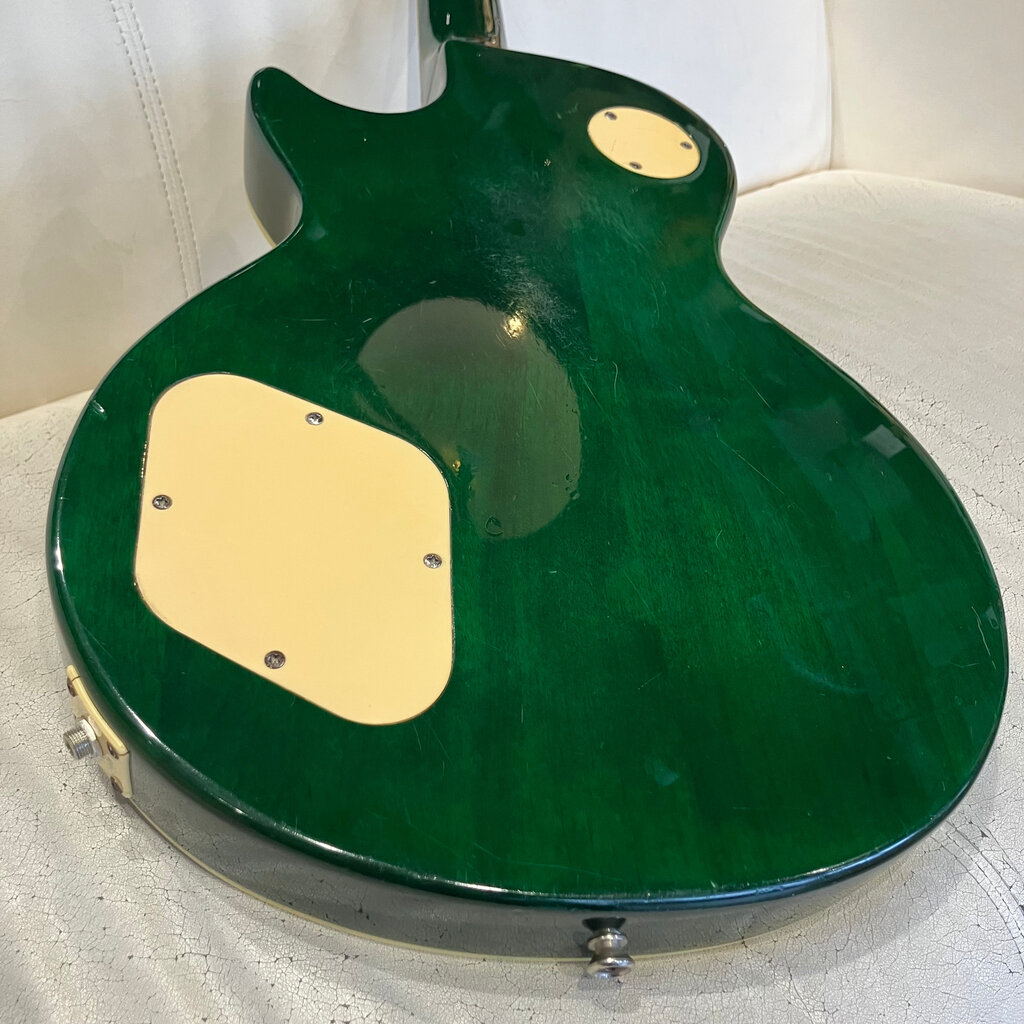 Consignment/Used Epiphone Les Paul Standard - Limited Edition Trans Green w/Case 1996