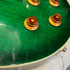 Consignment/Used Epiphone Les Paul Standard - Limited Edition Trans Green w/Case 1996